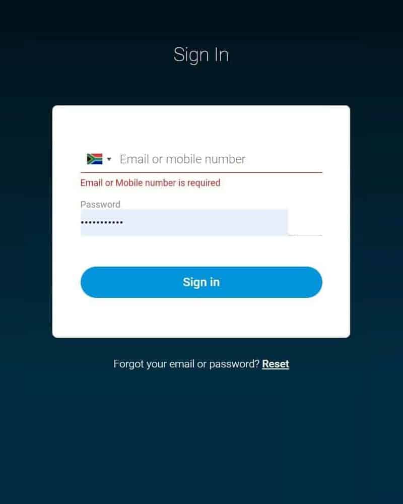 5 Sign In Password